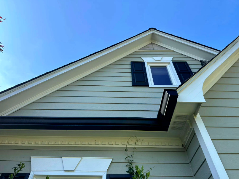 House pressure washing project